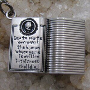 Anime Death Note Silver Pendant